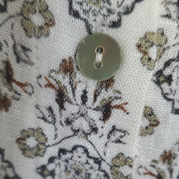 Cloth & Stone Cream Patterned Dress - Picture 5 of 10